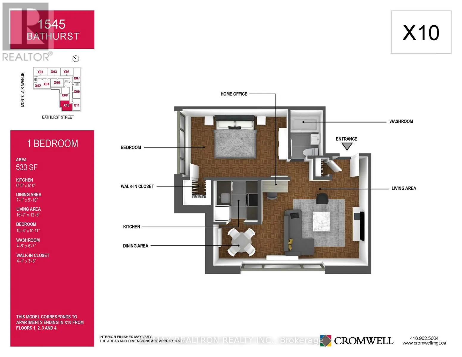 310 - 1545 BATHURST STREET