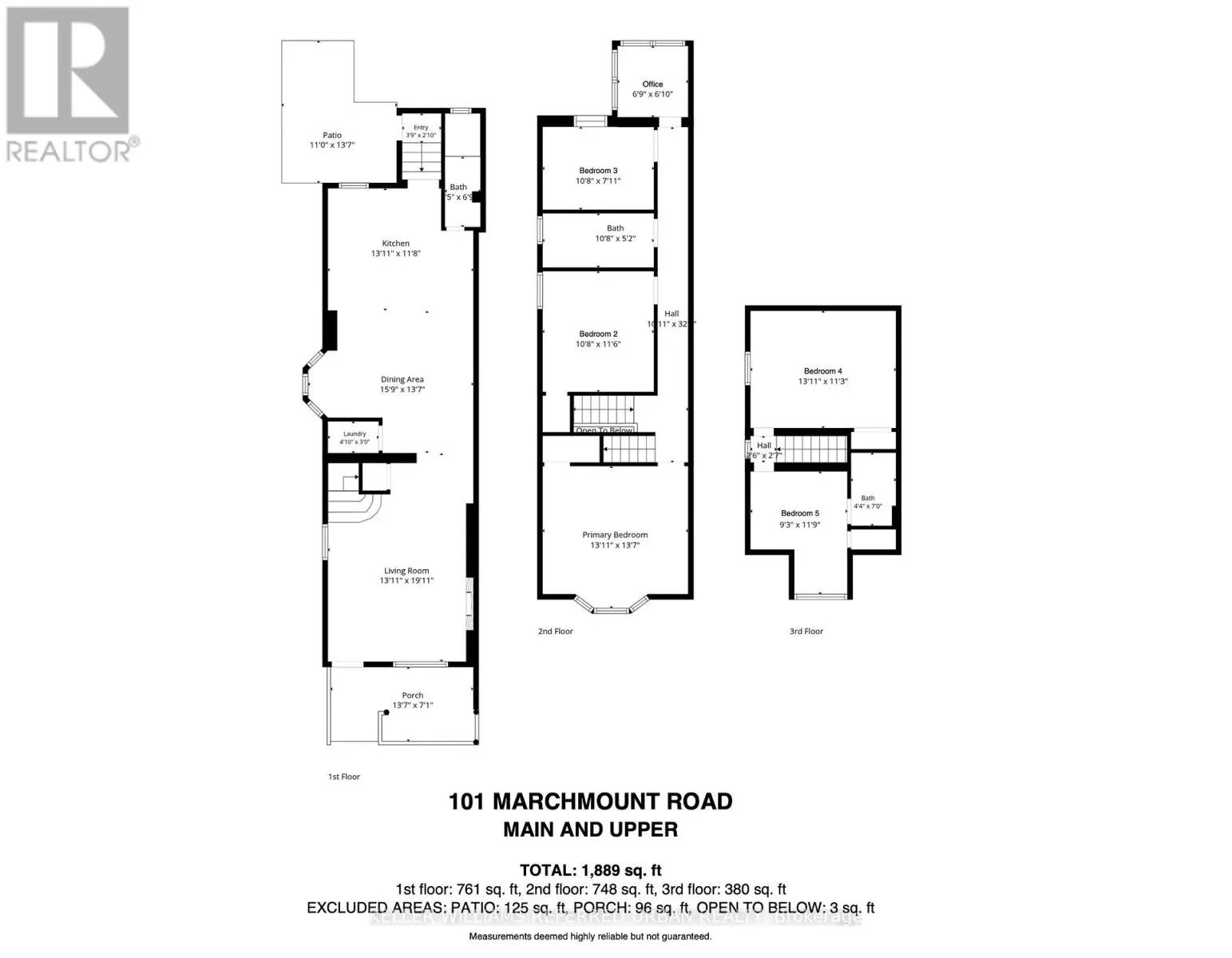 MAIN AND UPPER - 101 MARCHMOUNT ROAD