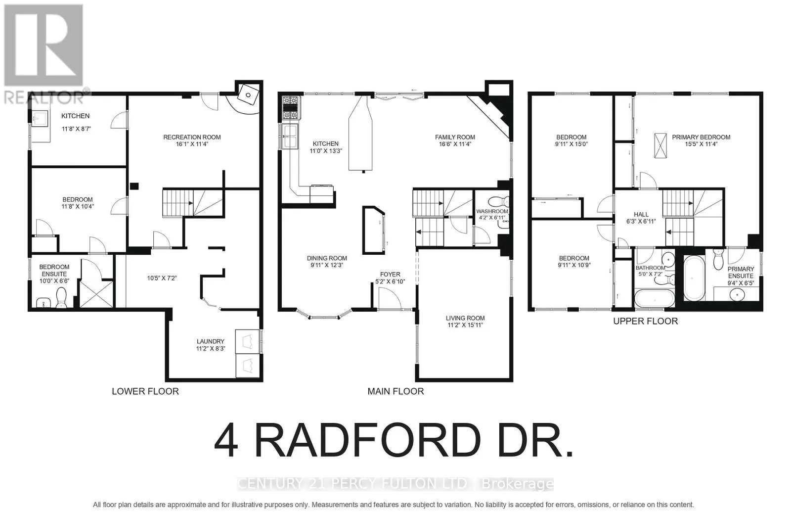 4 RADFORD DRIVE