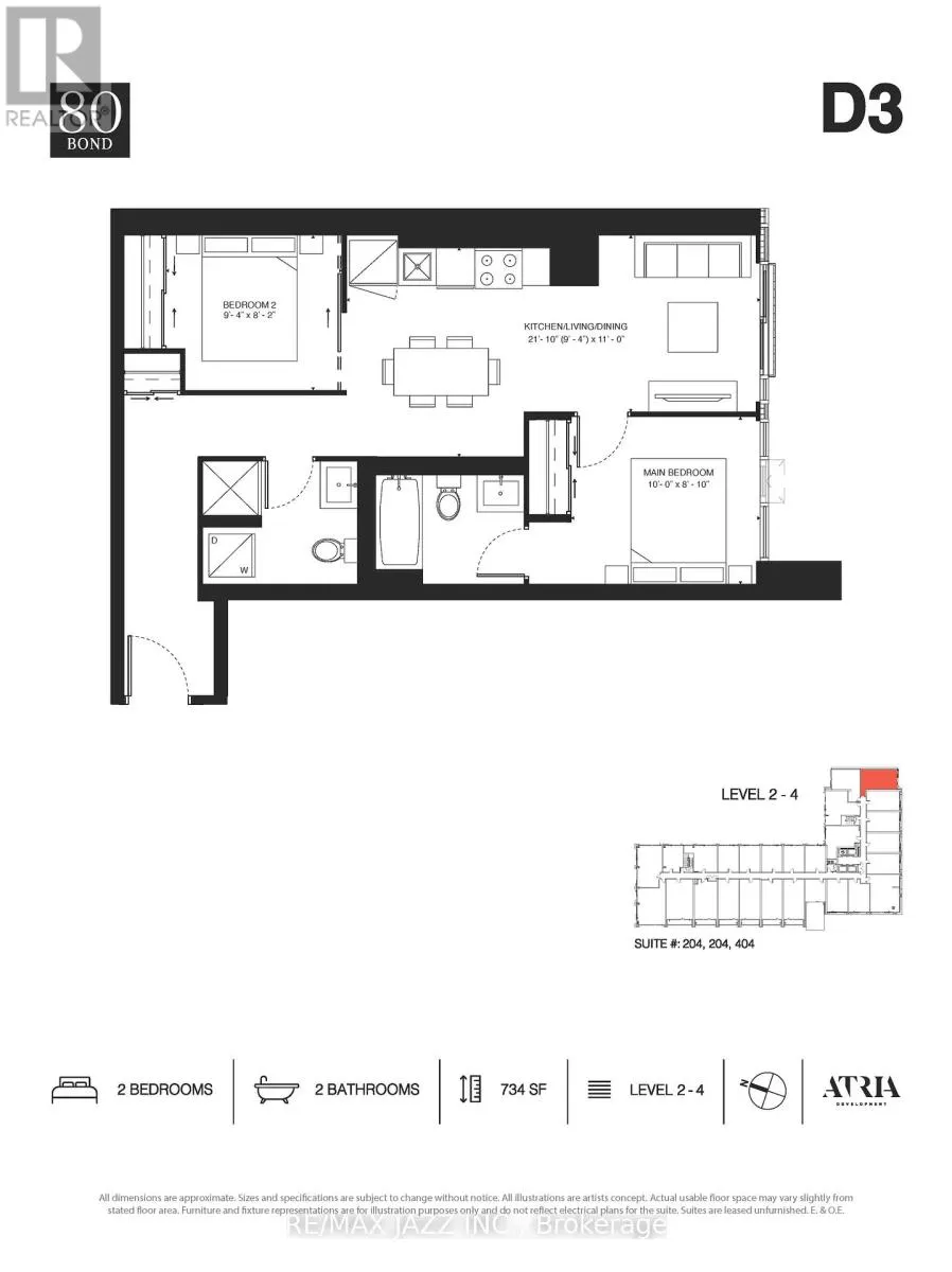 204 - 80 BOND STREET E, #204