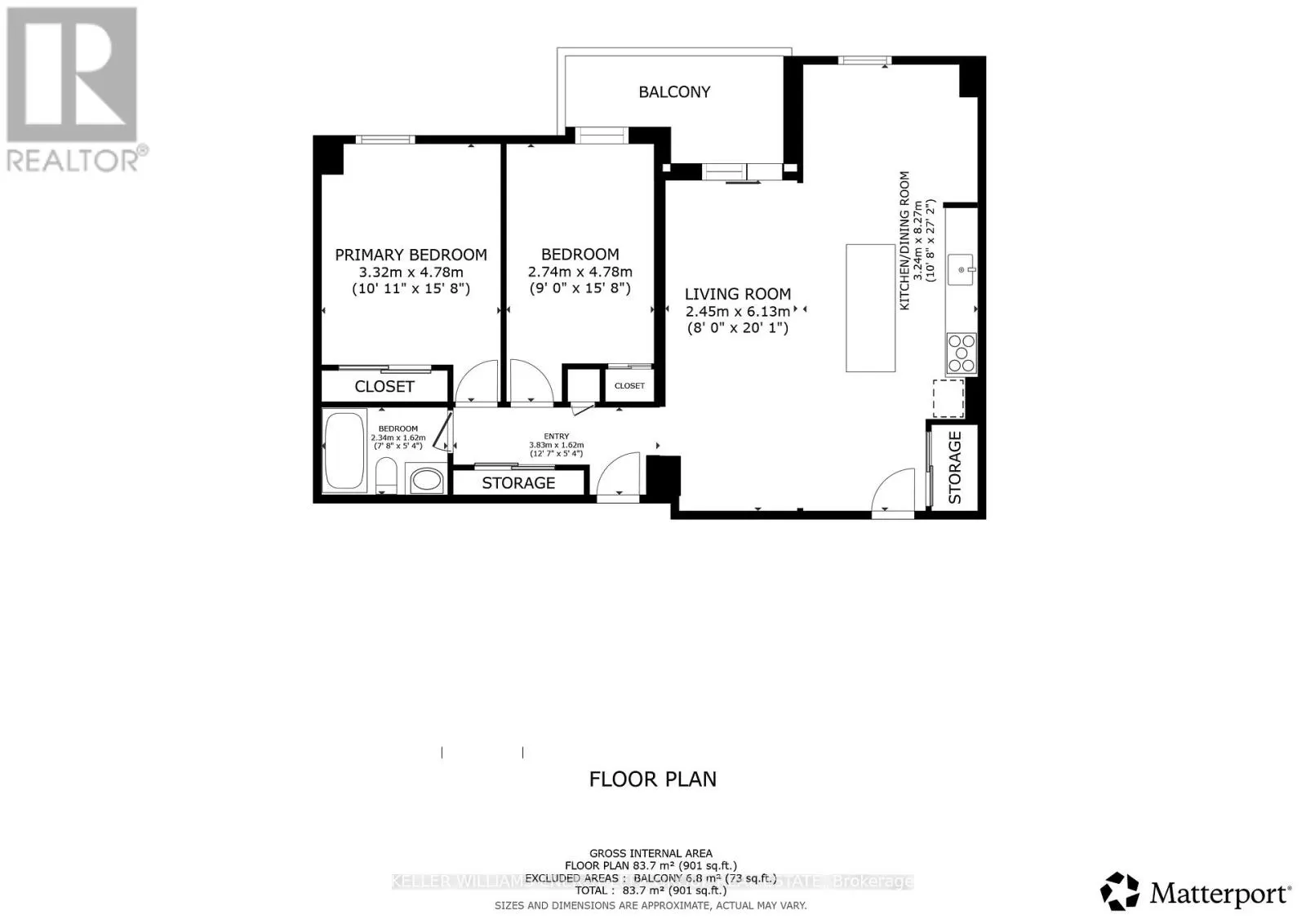 1508 - 90 LING ROAD, #1508
