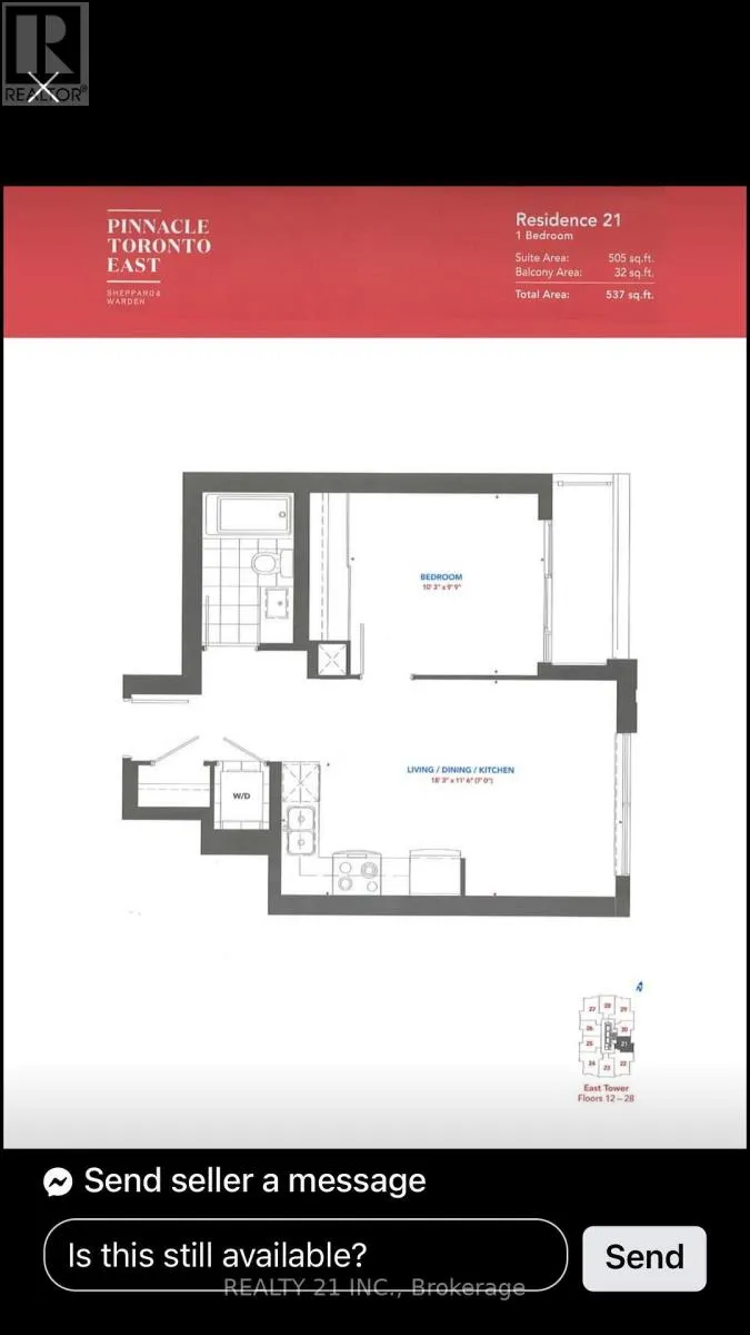 1721 - 3270 SHEPPARD AVENUE EAST AVENUE NE