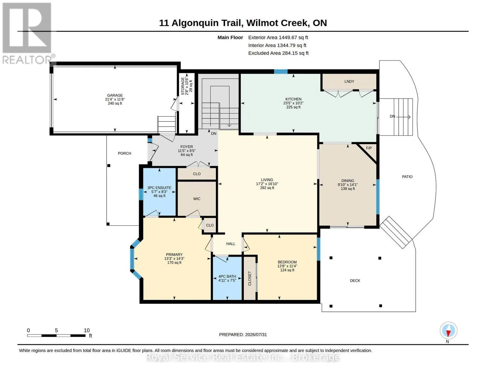 11 ALGONQUIN TRAIL
