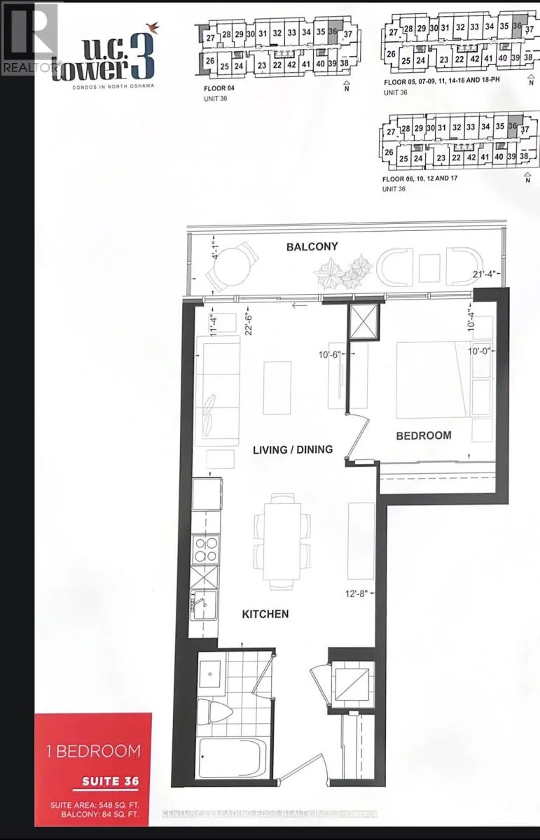 1236 - 2545 SIMCOE STREET