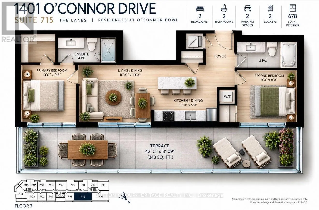 715 - 1401 O'CONNOR DRIVE