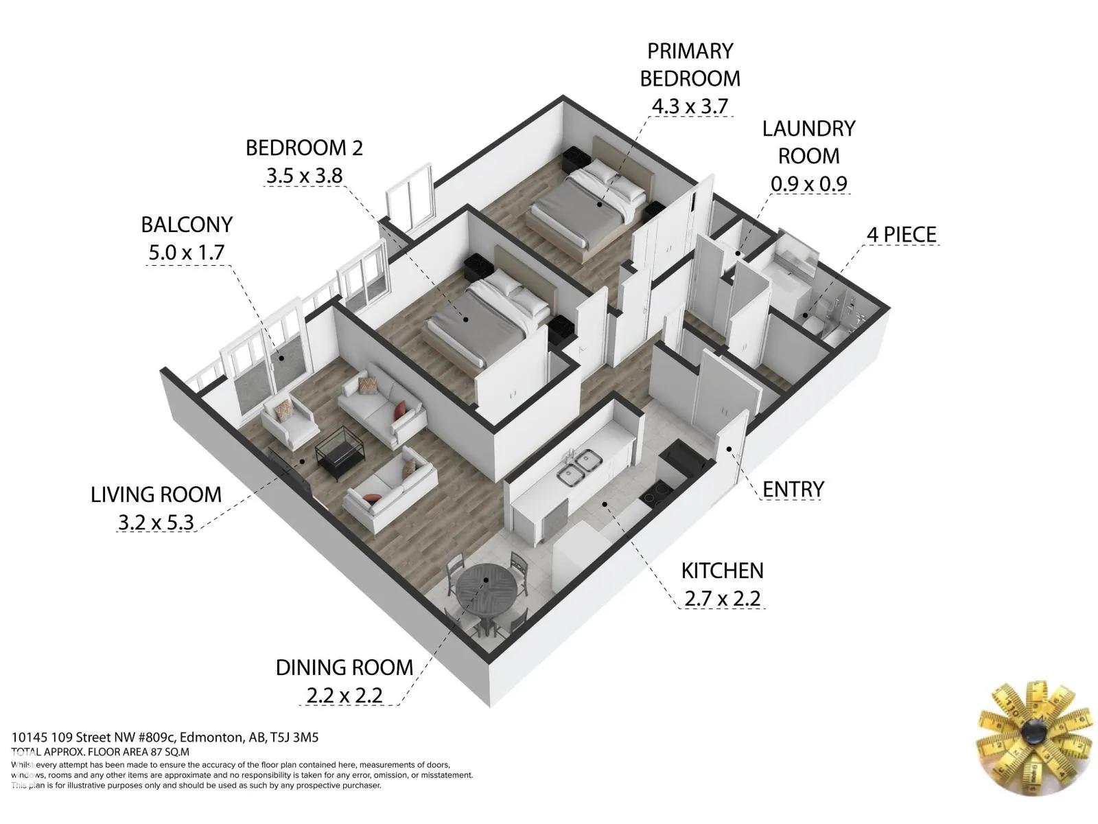 #809 10145 109 ST NW