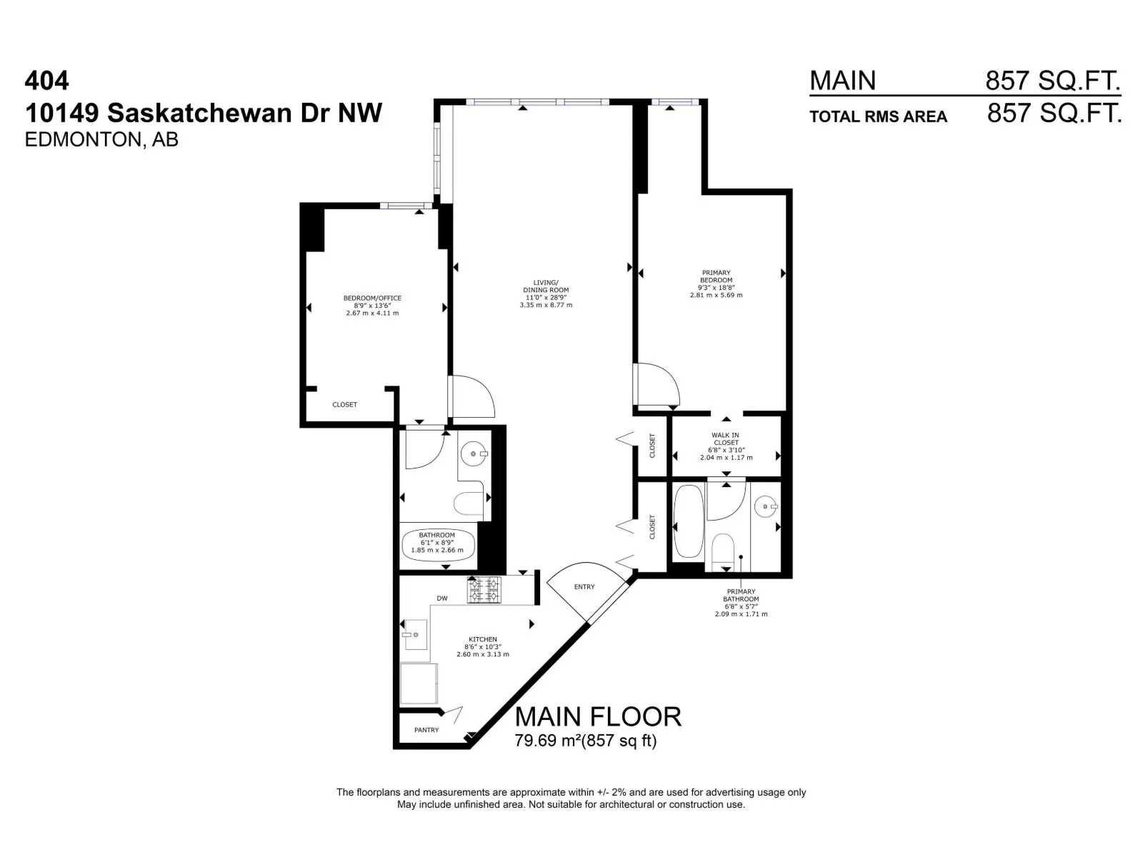 #404 10149 SASKATCHEWAN DR NW