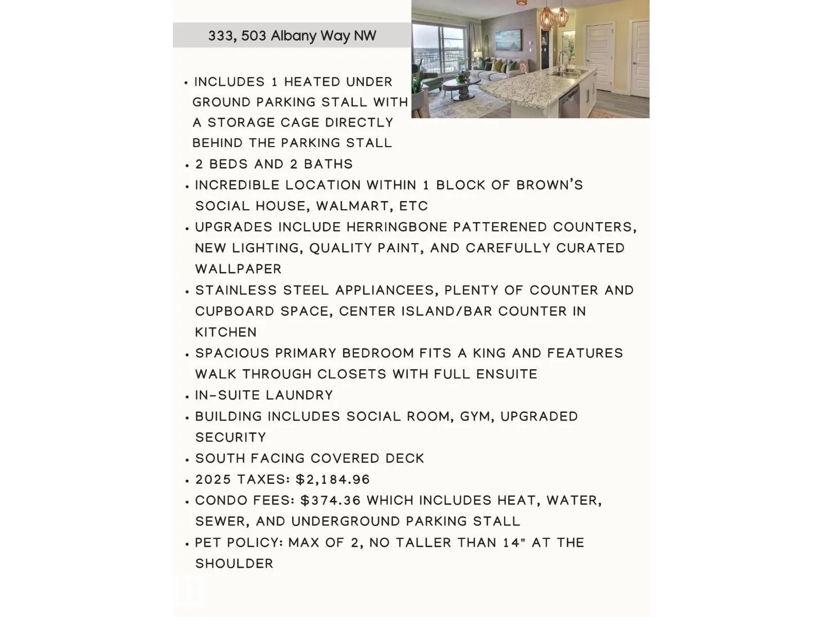 #333 503 Albany WY NW