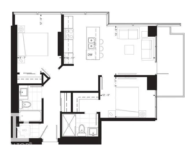 #2303 10180 103 ST NW