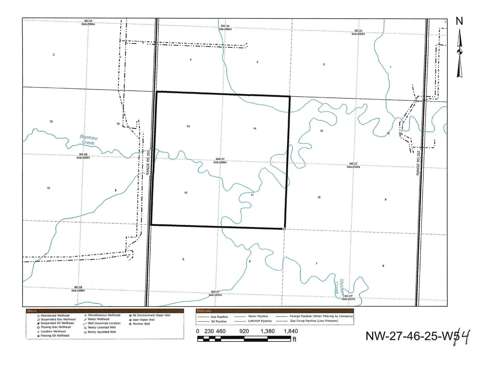 W4-25-46-27-NW RR 253 TWP 465