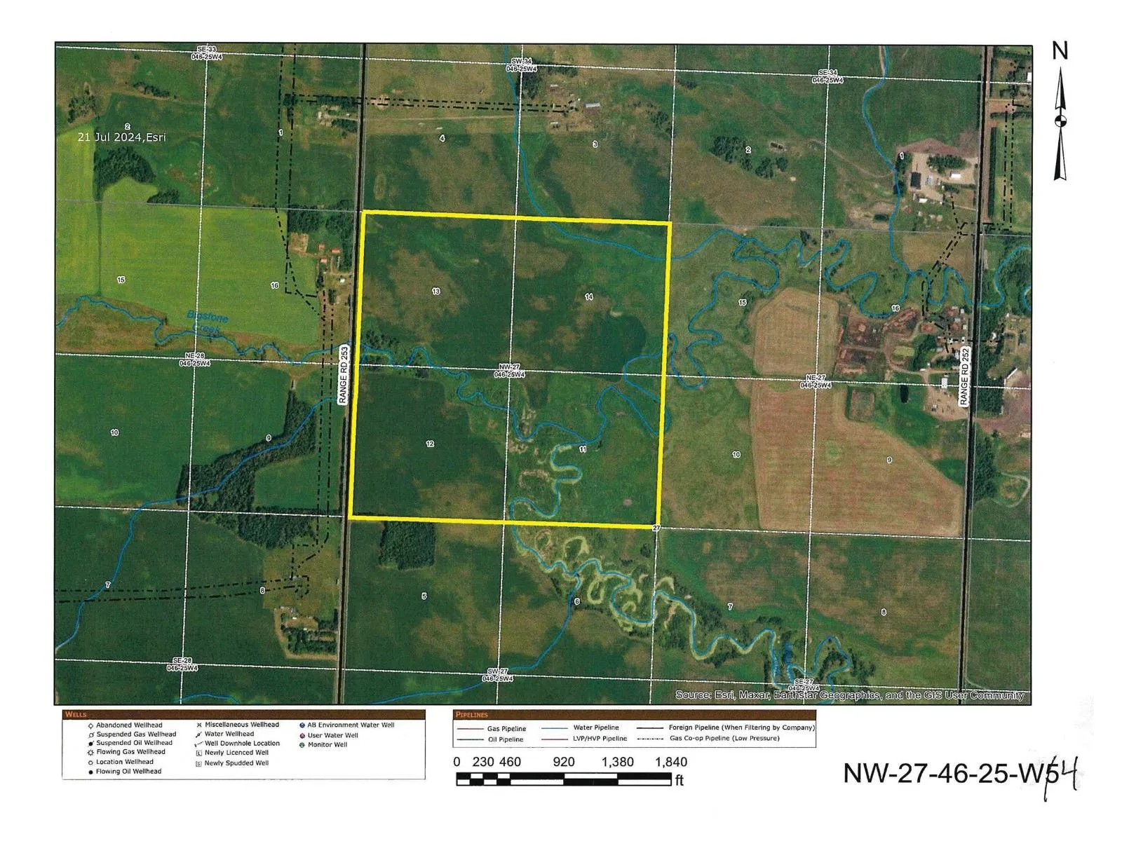 W4-25-46-27-NW RR 253 TWP 465