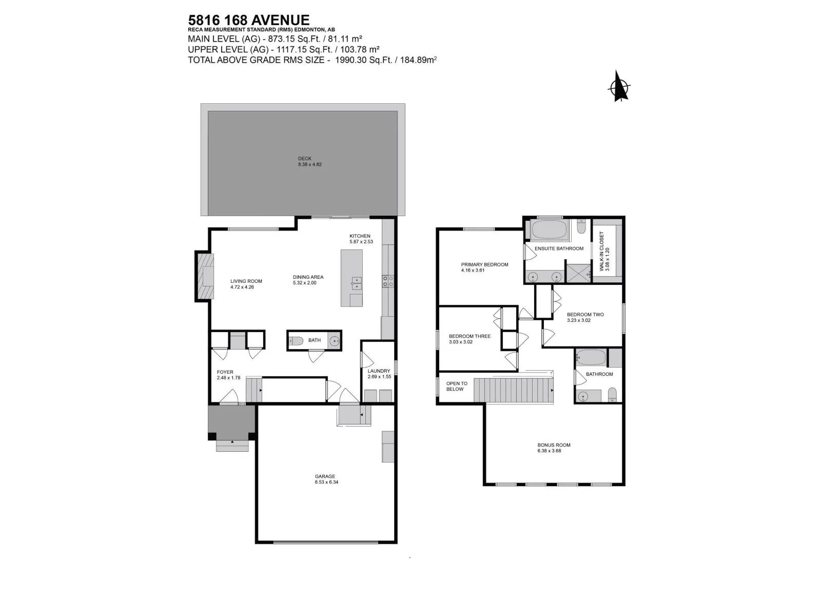 5816 168 AV NW