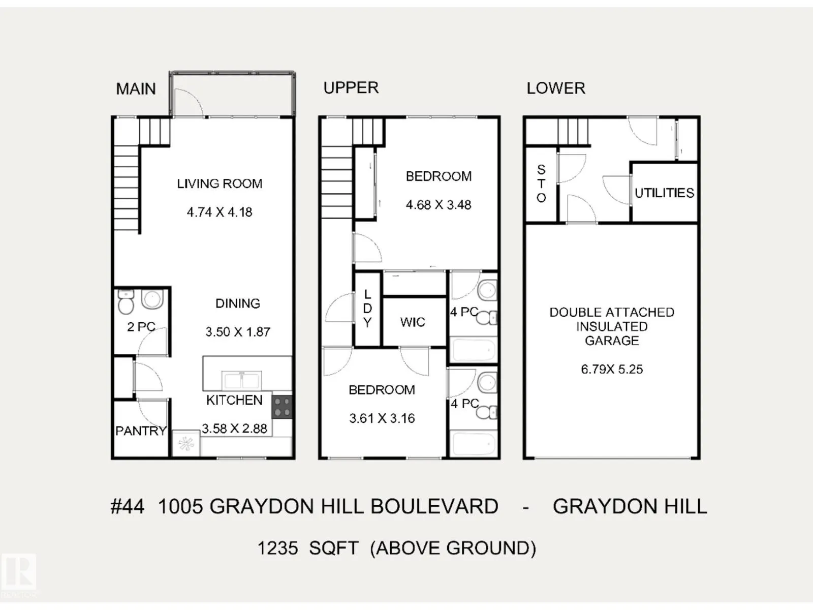 #44 1005 GRAYDON HILL BV SW