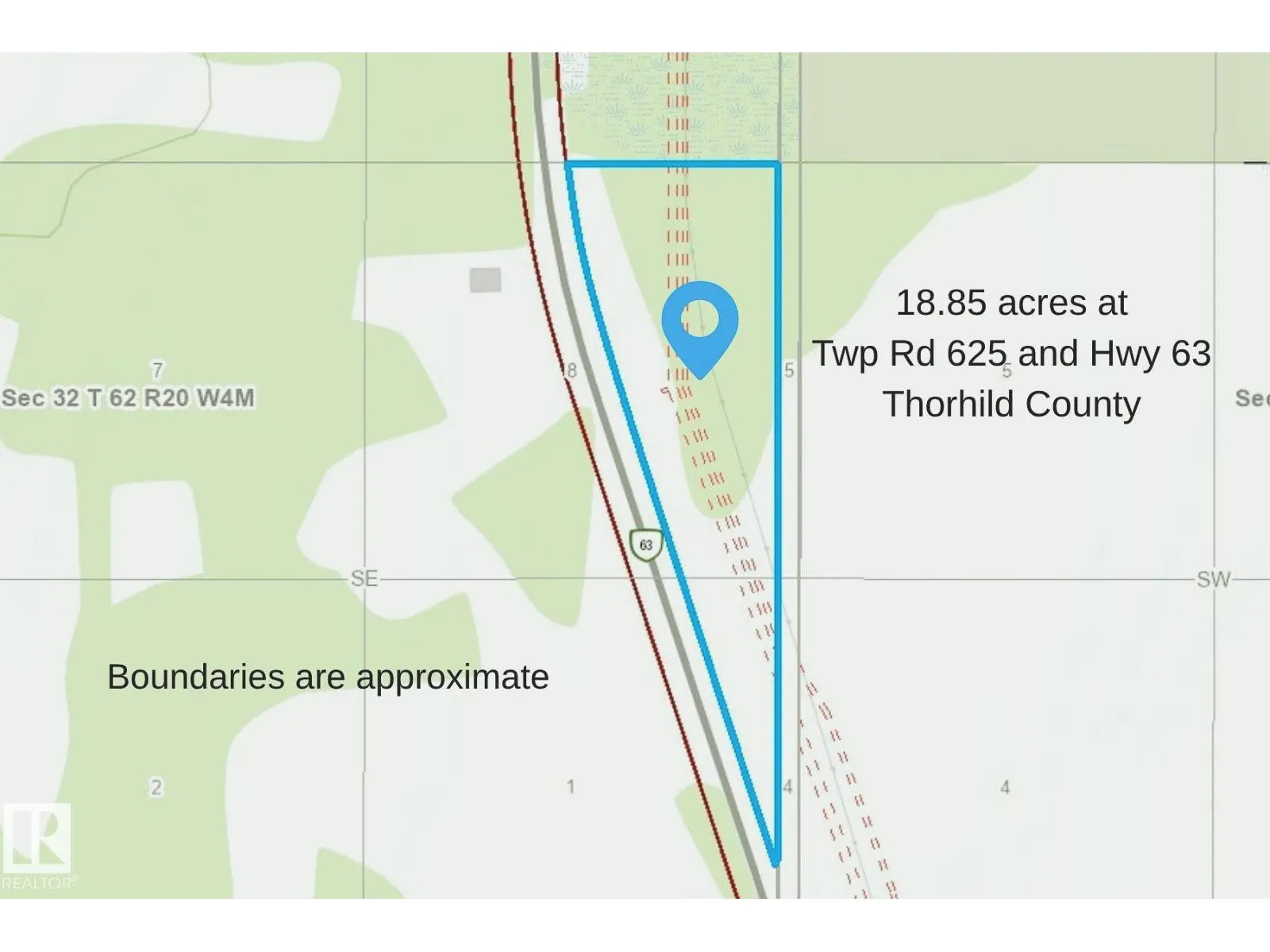 Twp Rd 625 and Hwy 63
