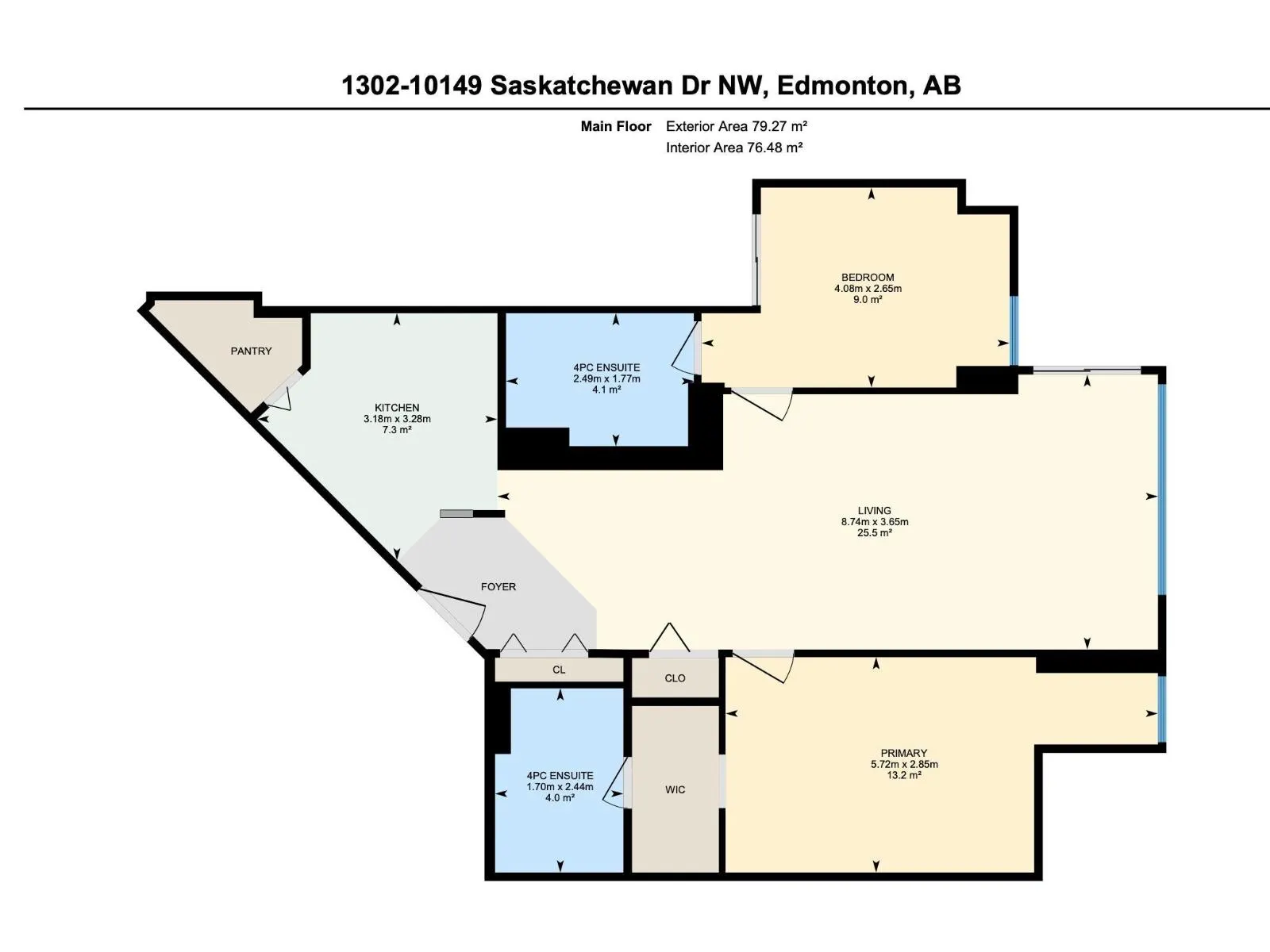 #1302 10149 SASKATCHEWAN DR NW