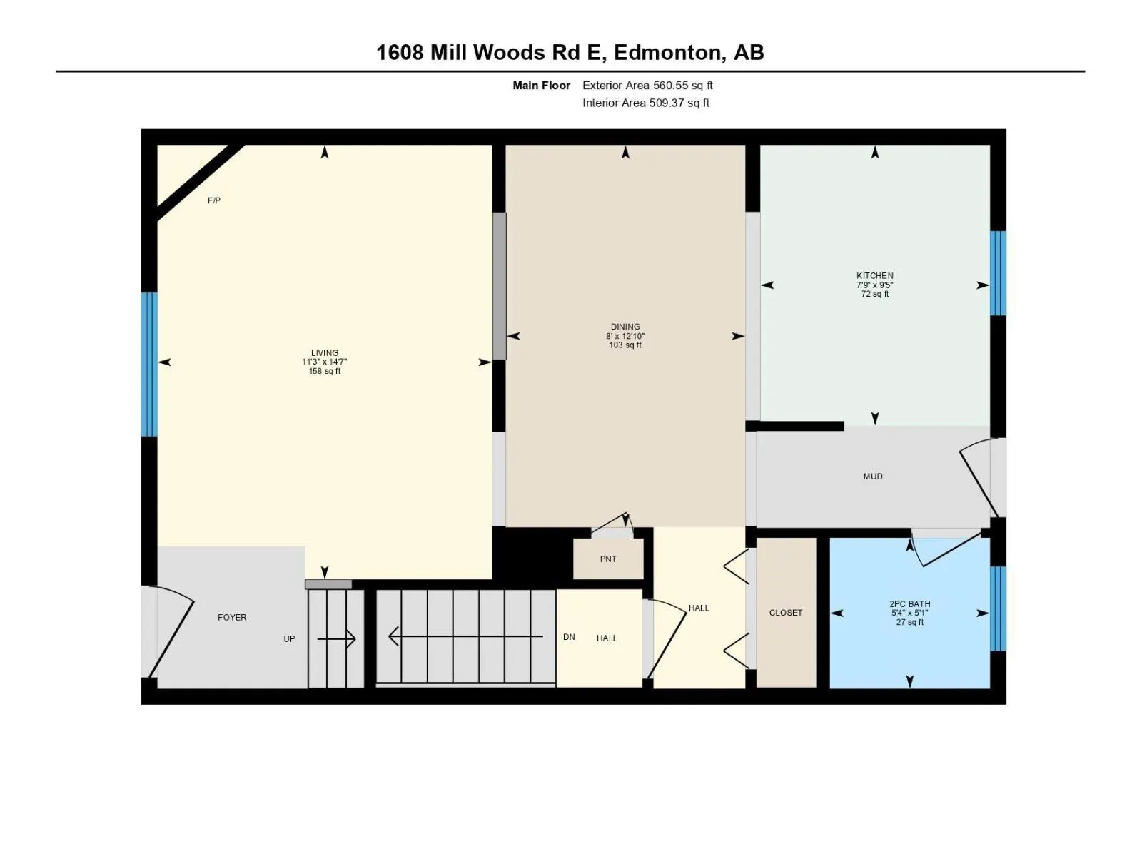 1608 MILL WOODS RD E NW