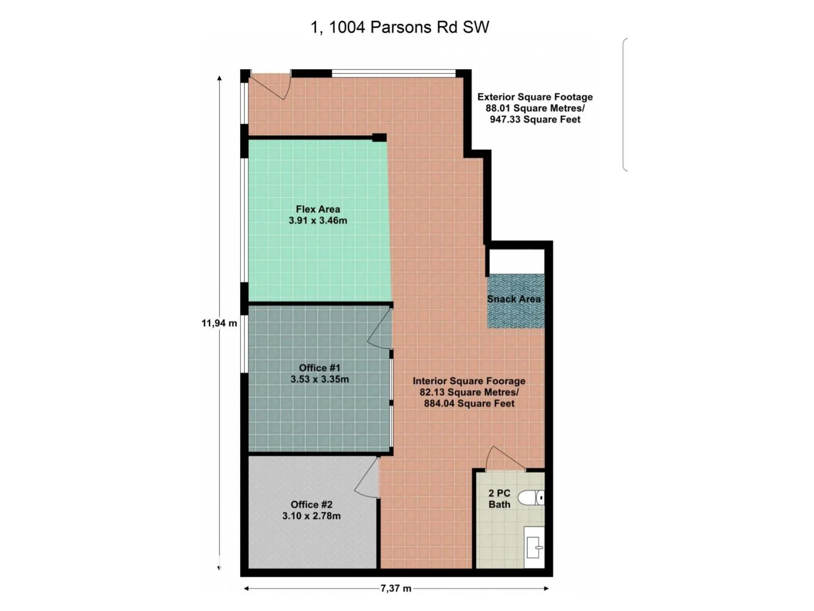 #1 1004 Parsons RD SW SW