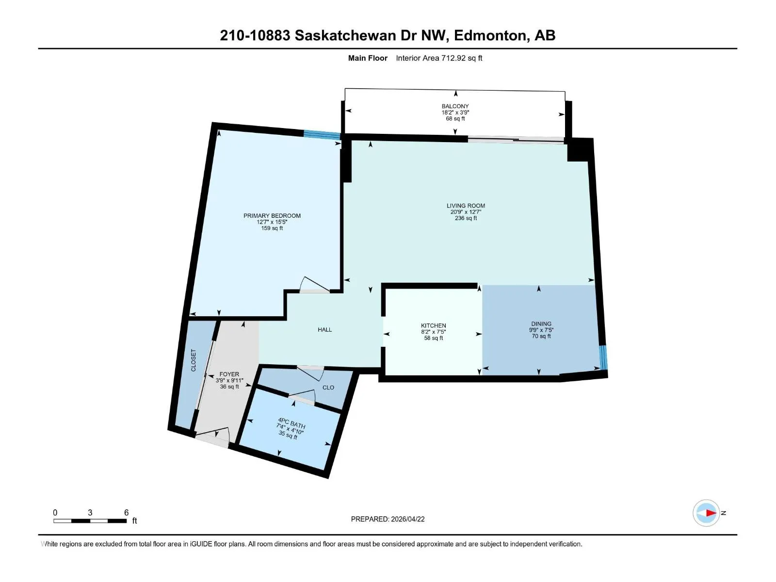 #210 10883 SASKATCHEWAN DR NW