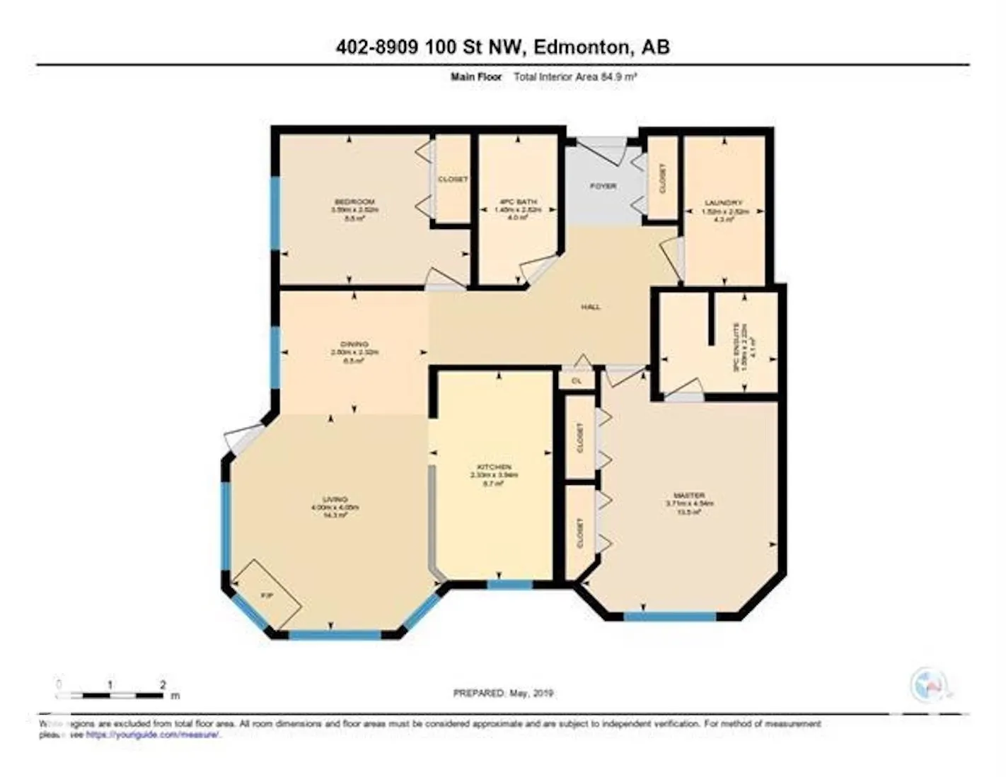 #402 8909 100 ST NW