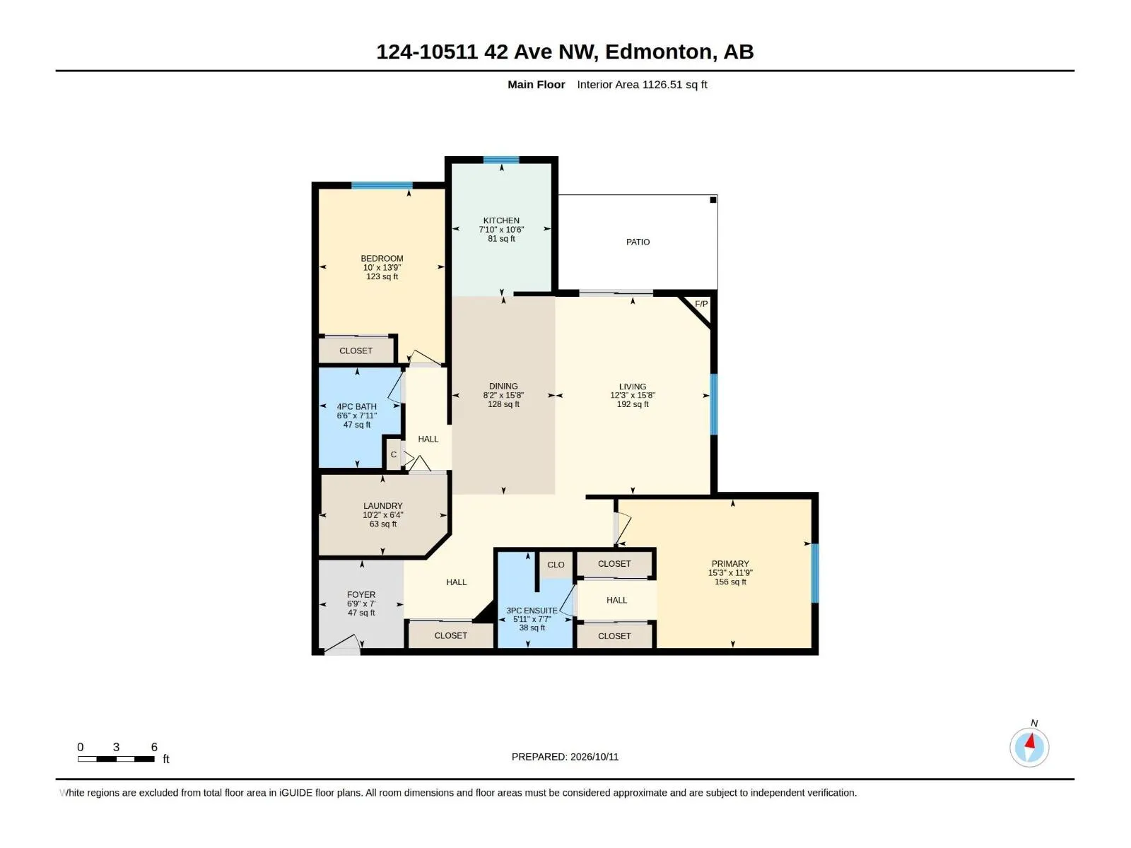 #124 10511 42 AV NW