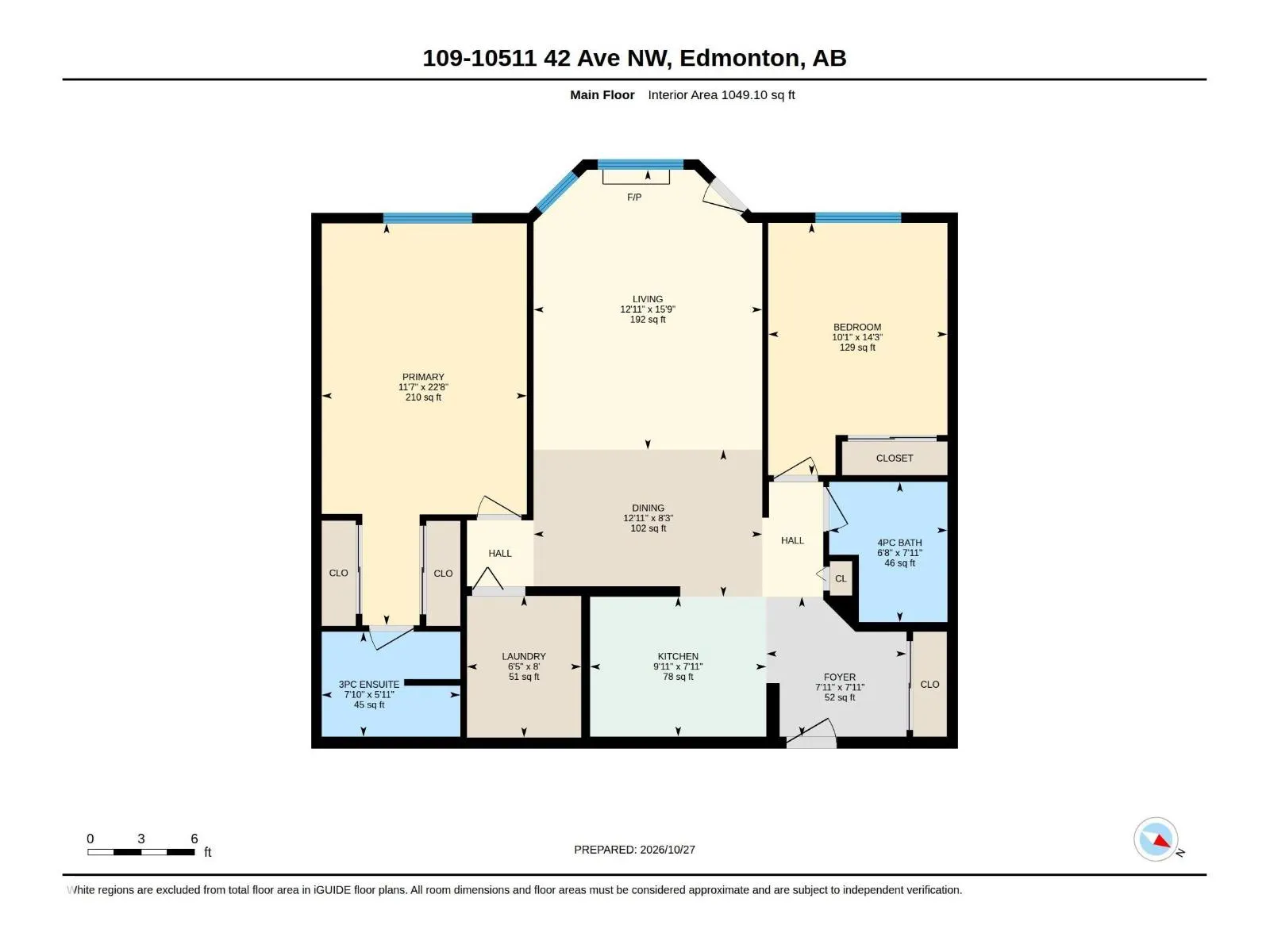 #109 10511 42 AV NW