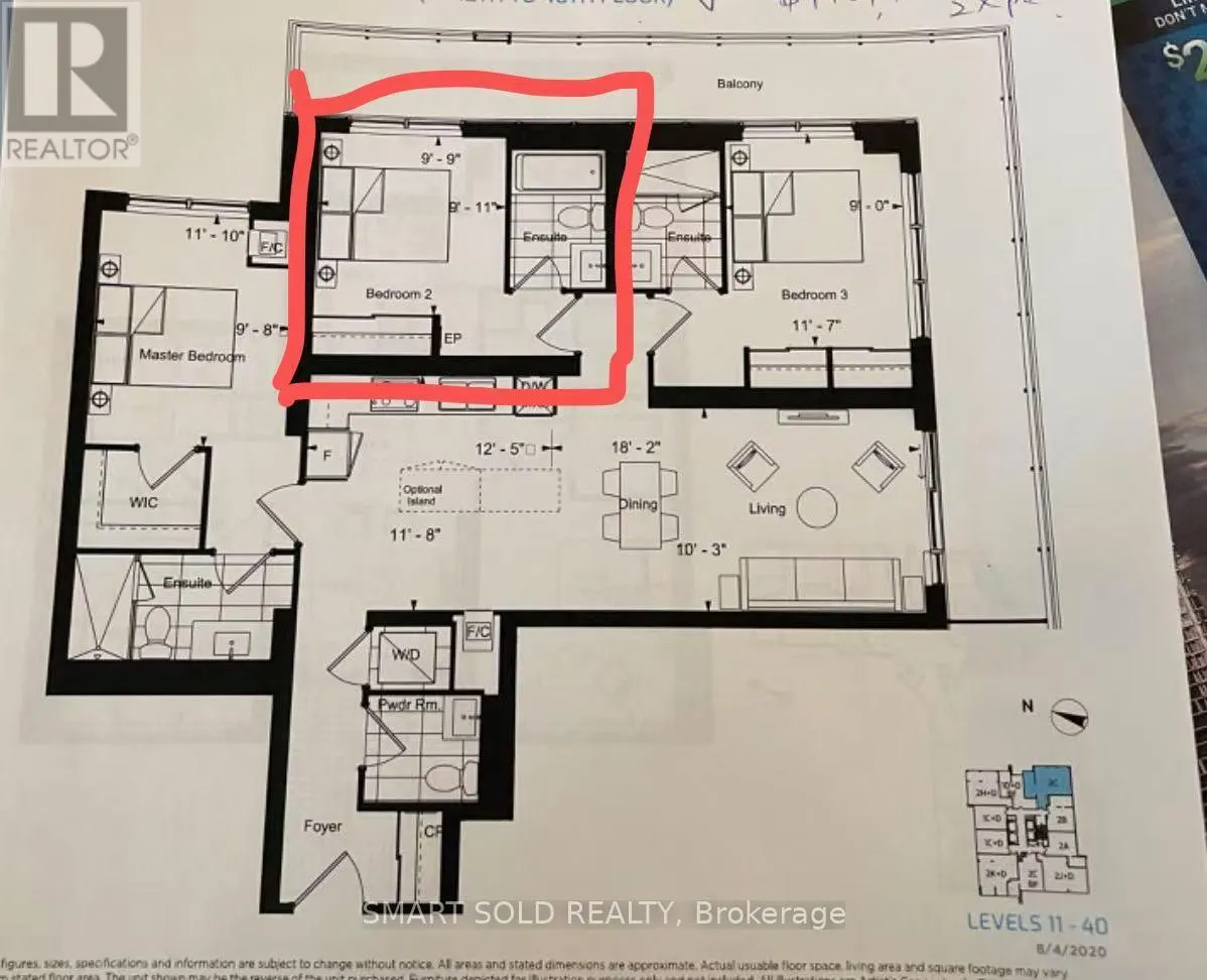 2701 - 8 WATER WALK DRIVE