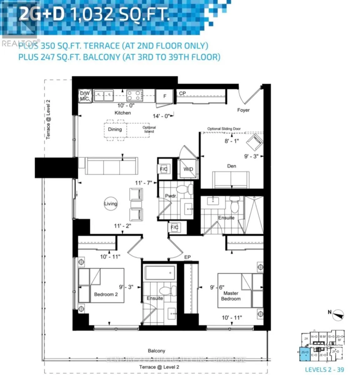 1708 - 18 WATER WALK DRIVE