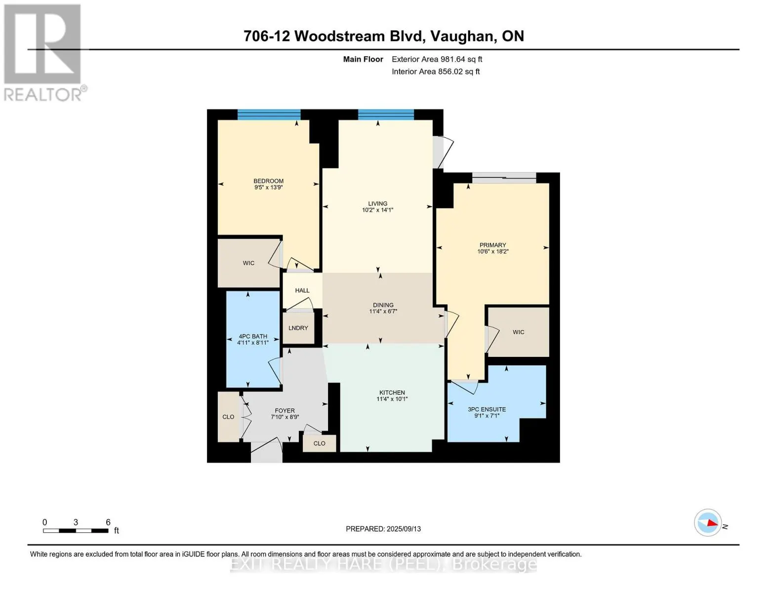 706 - 12 WOODSTREAM BOULEVARD