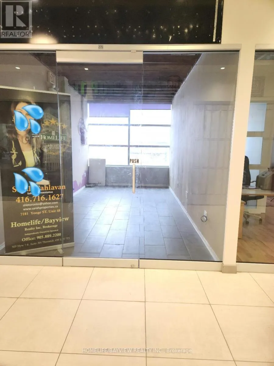 275 - 7181 YONGE STREET