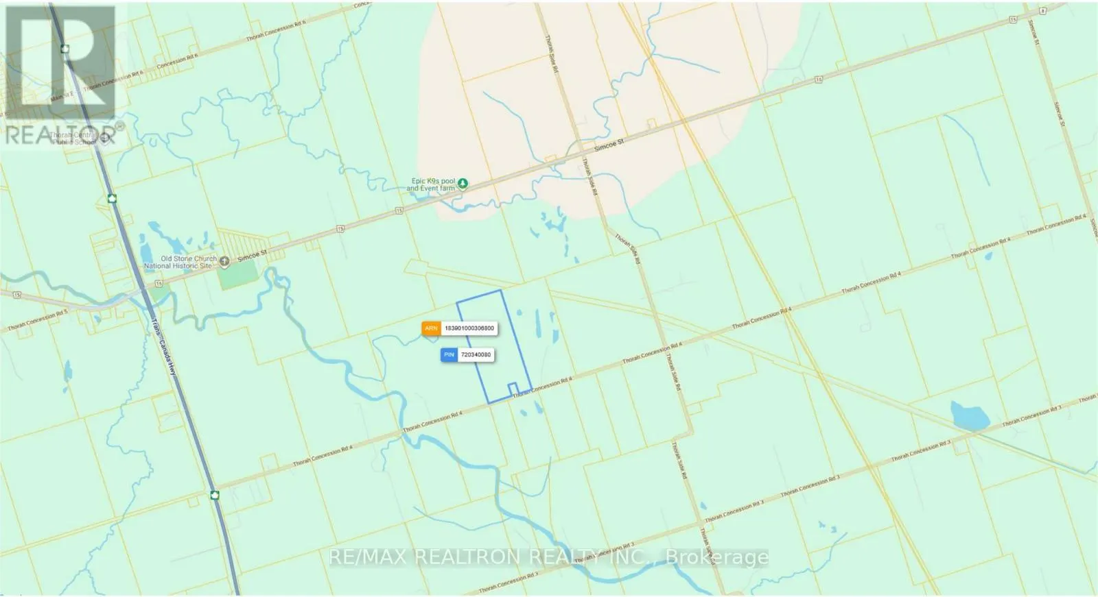 LOT 7 THORAH  CONCESSION 4 ROAD