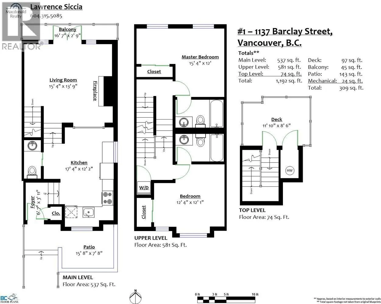 1 1137 BARCLAY STREET
