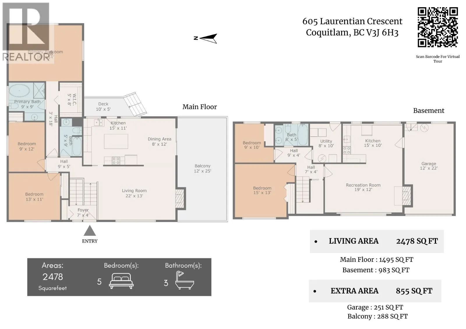 605 LAURENTIAN CRESCENT