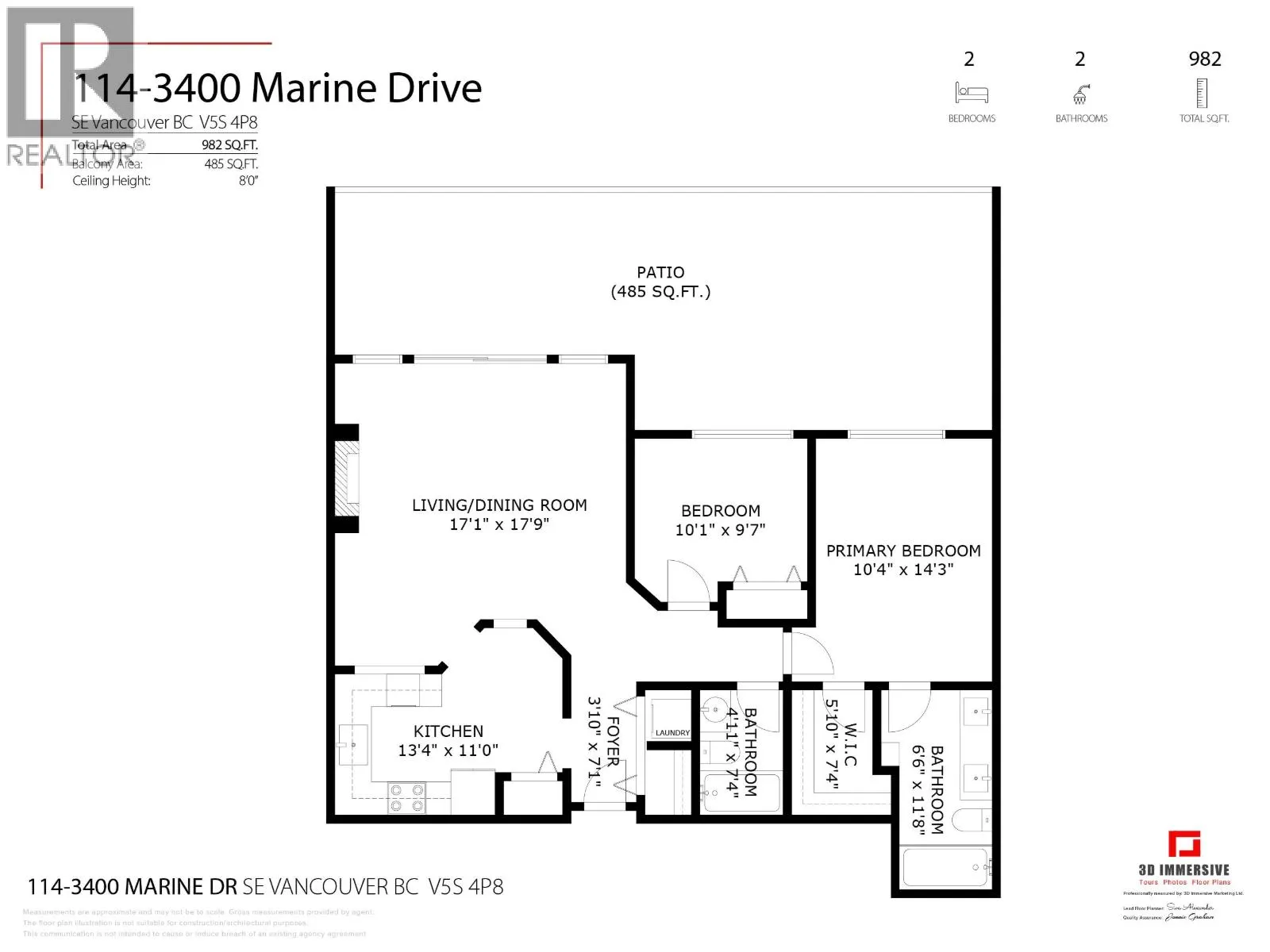114 3400 SE MARINE DRIVE