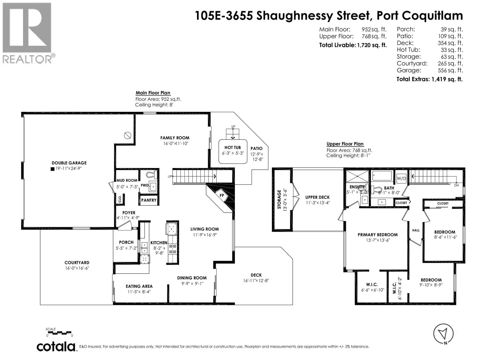 105E 3655 SHAUGHNESSY STREET