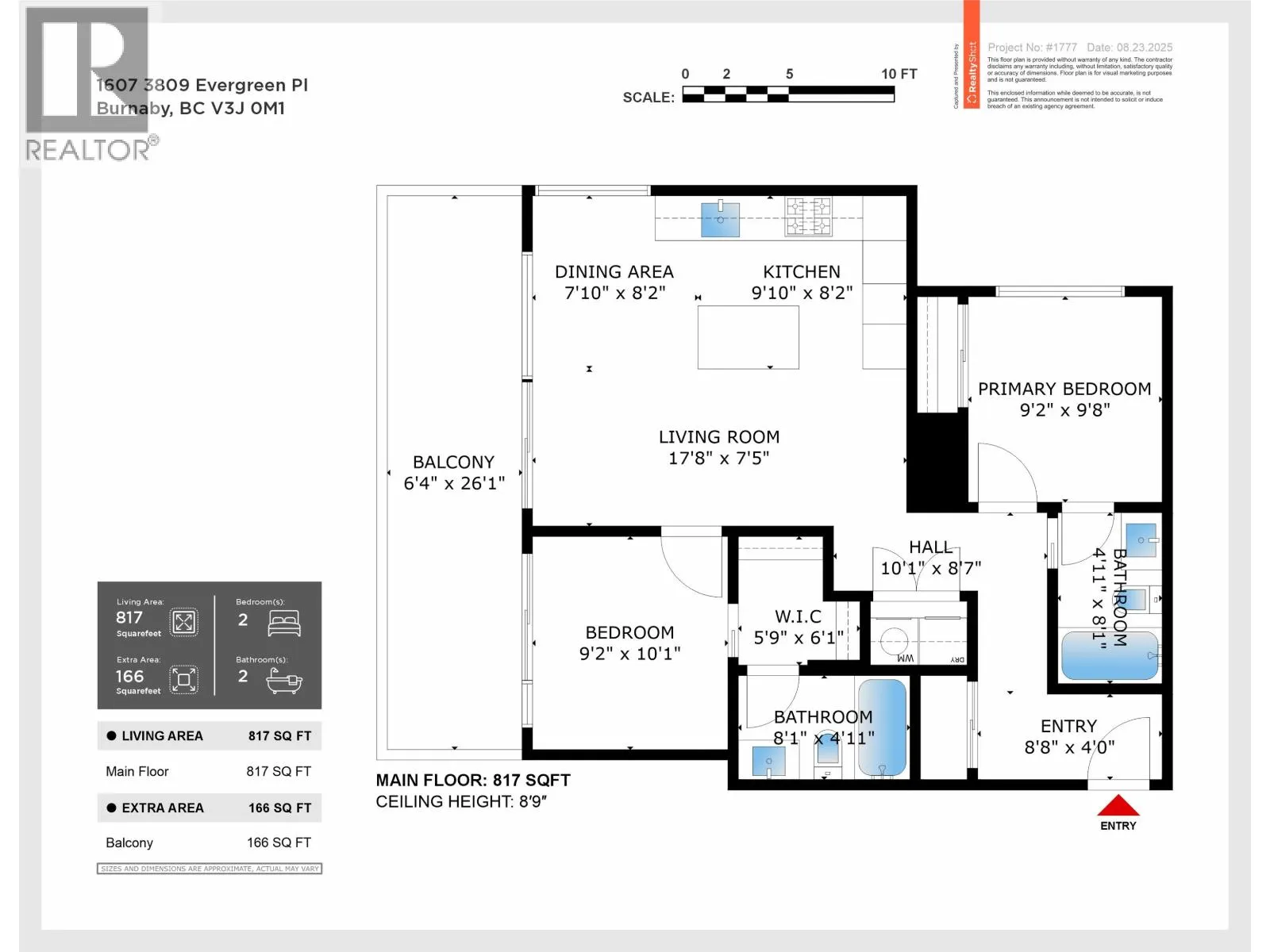 1607 3809 EVERGREEN PLACE