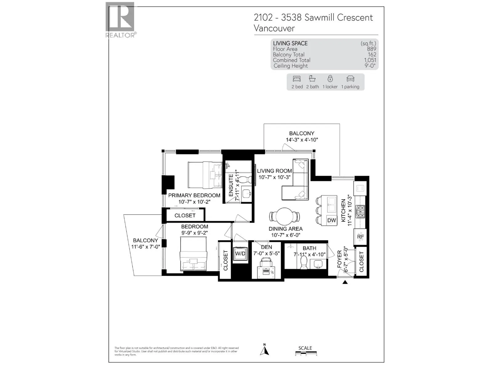 2102 3538 SAWMILL CRESCENT