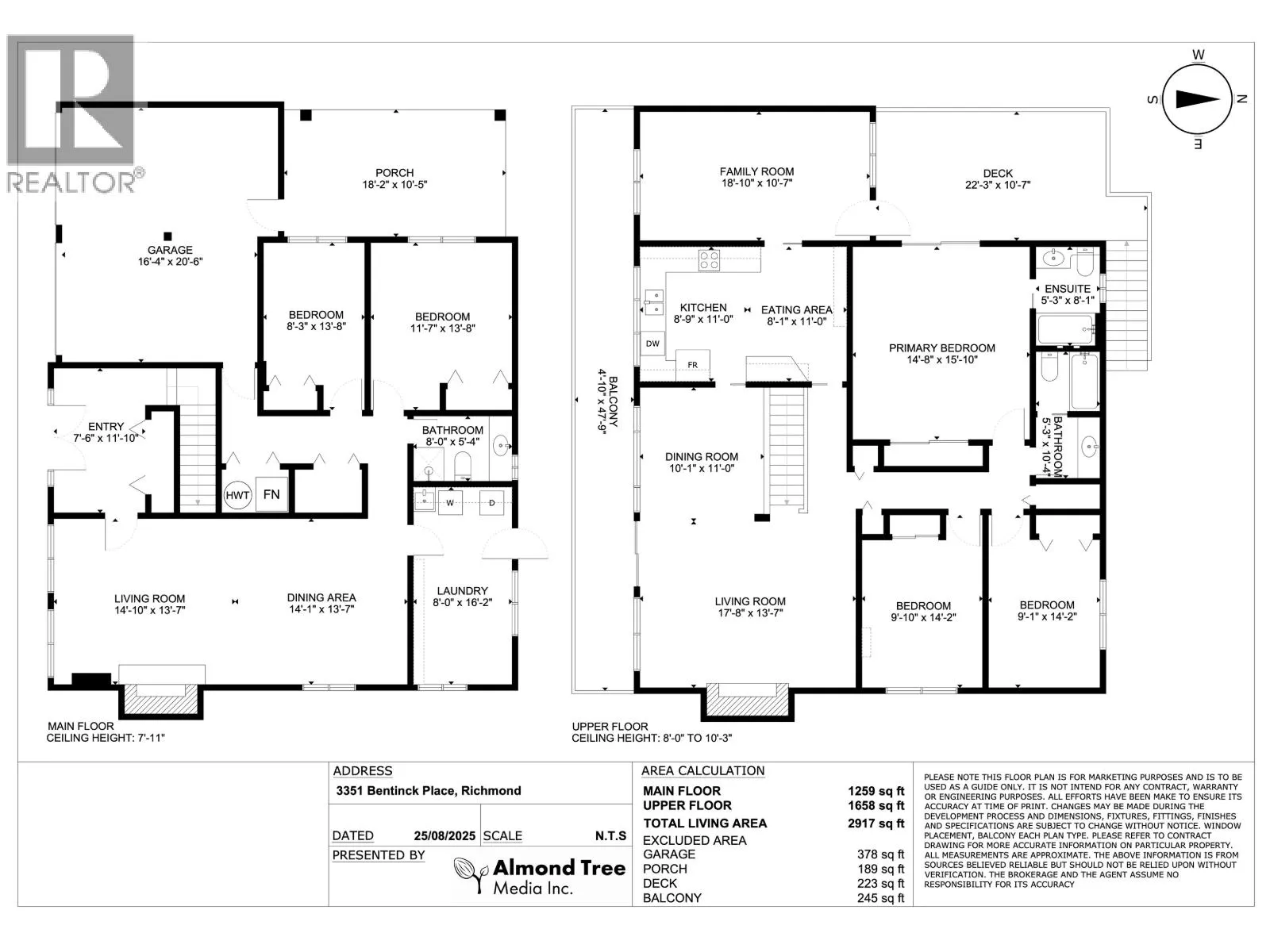 3351 BENTINCK PLACE