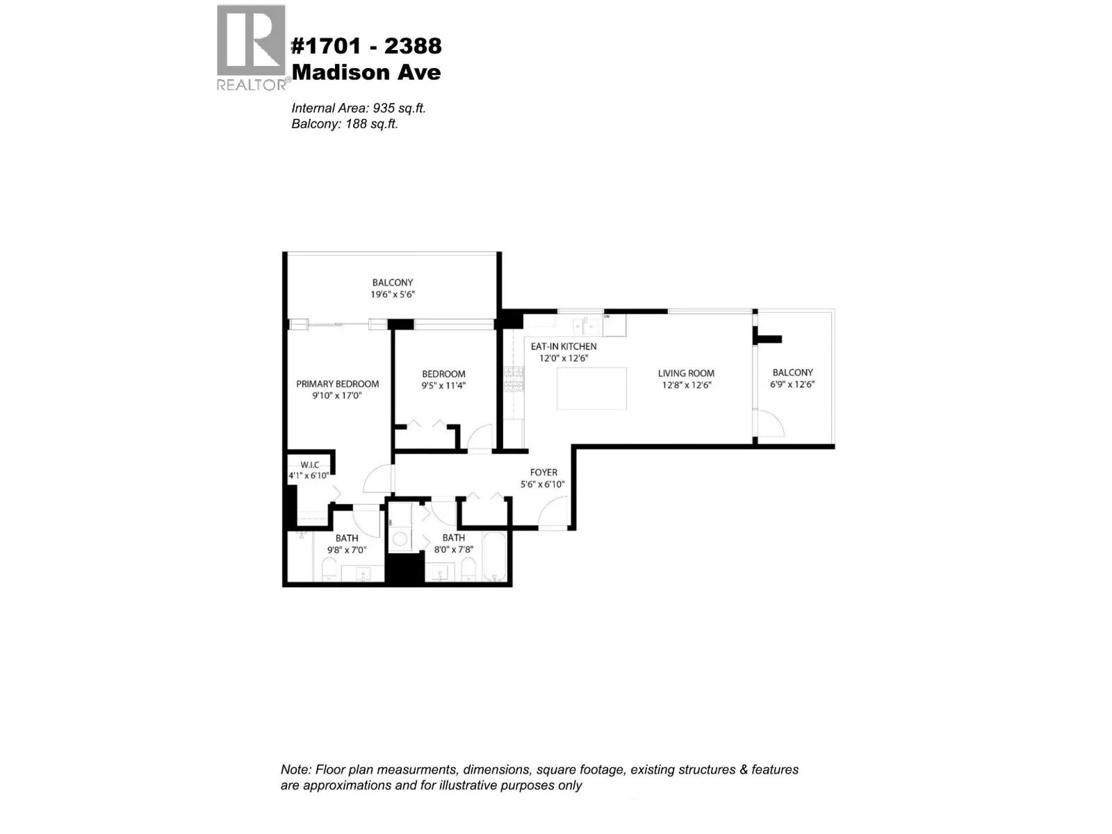 1701 2388 MADISON AVENUE