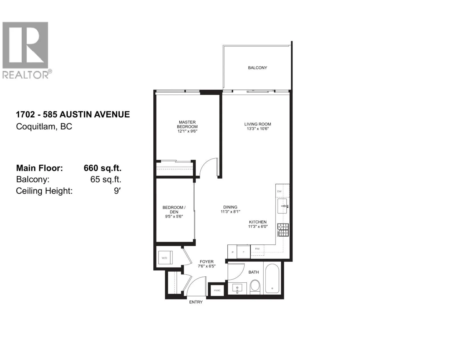 1702 585 AUSTIN AVENUE