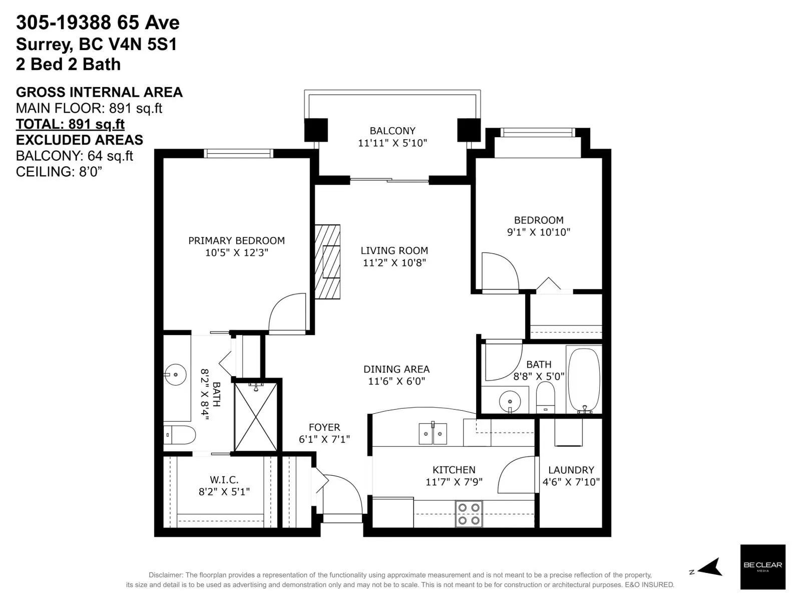 305 19388 65 AVENUE
