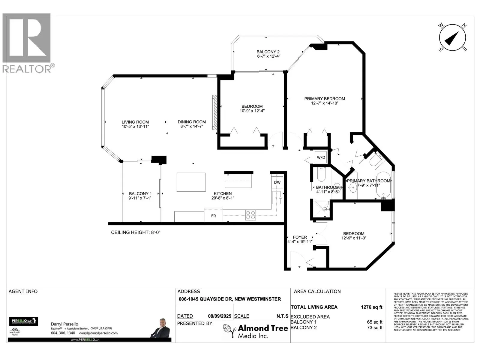 606 1045 QUAYSIDE DRIVE