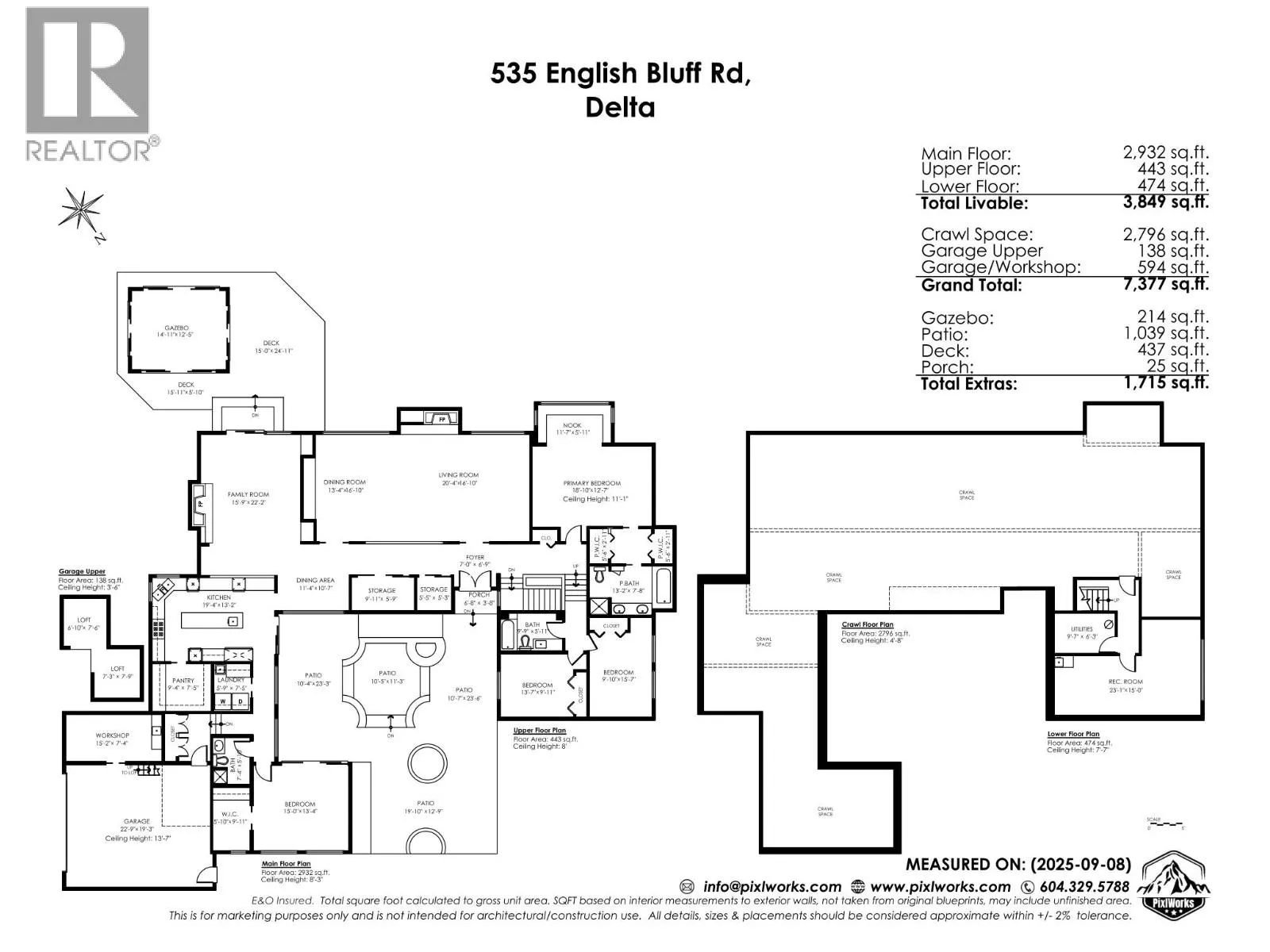 535 ENGLISH BLUFF ROAD