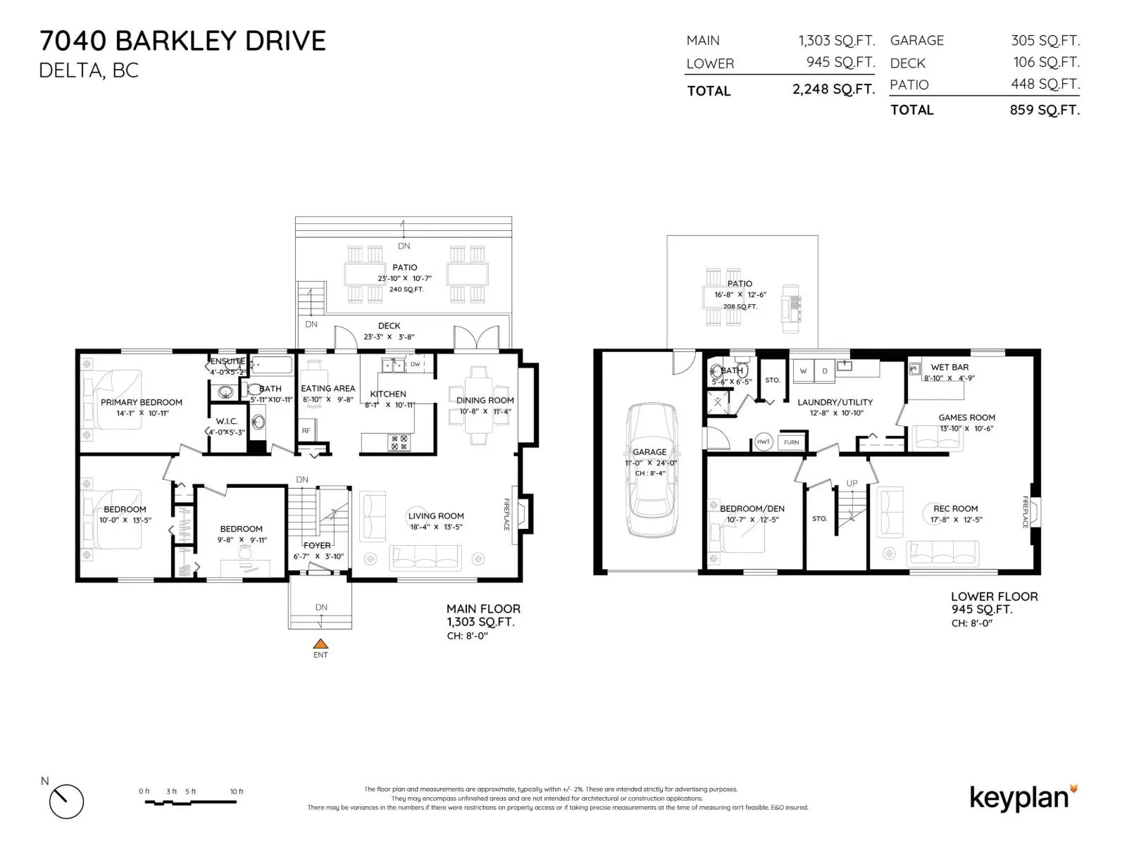 7040 BARKLEY DRIVE