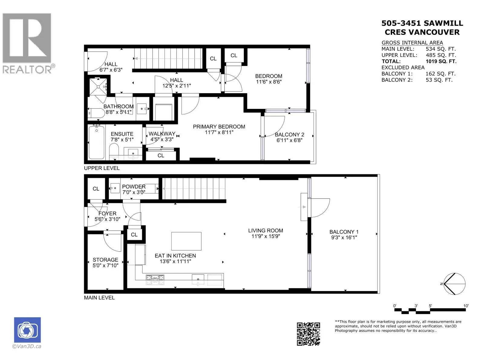 505 3451 SAWMILL CRESCENT