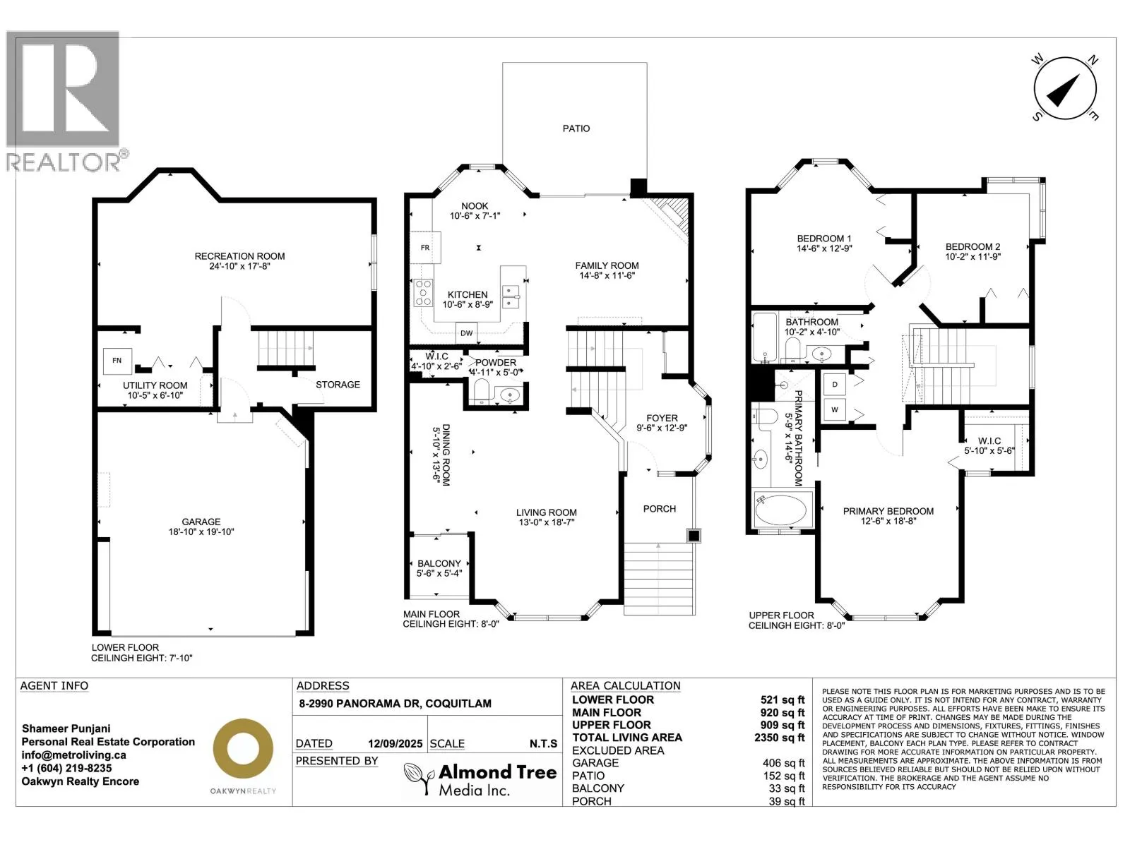 8 2990 PANORAMA DRIVE