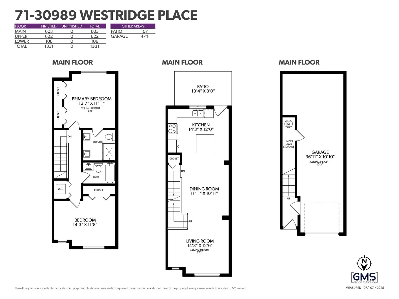 71 30989 WESTRIDGE PLACE