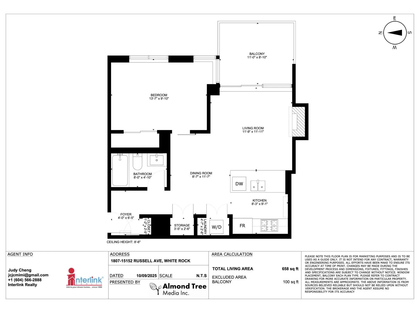 1807 15152 RUSSELL AVENUE