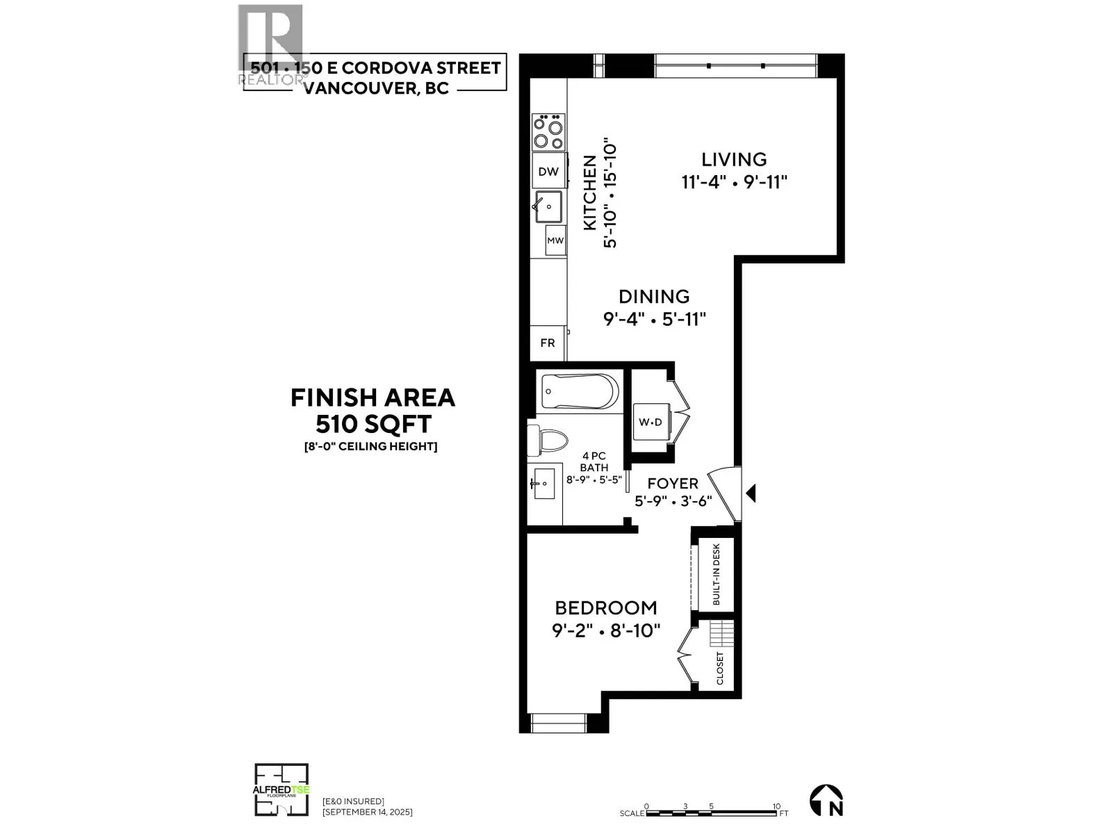 501 150 E CORDOVA STREET