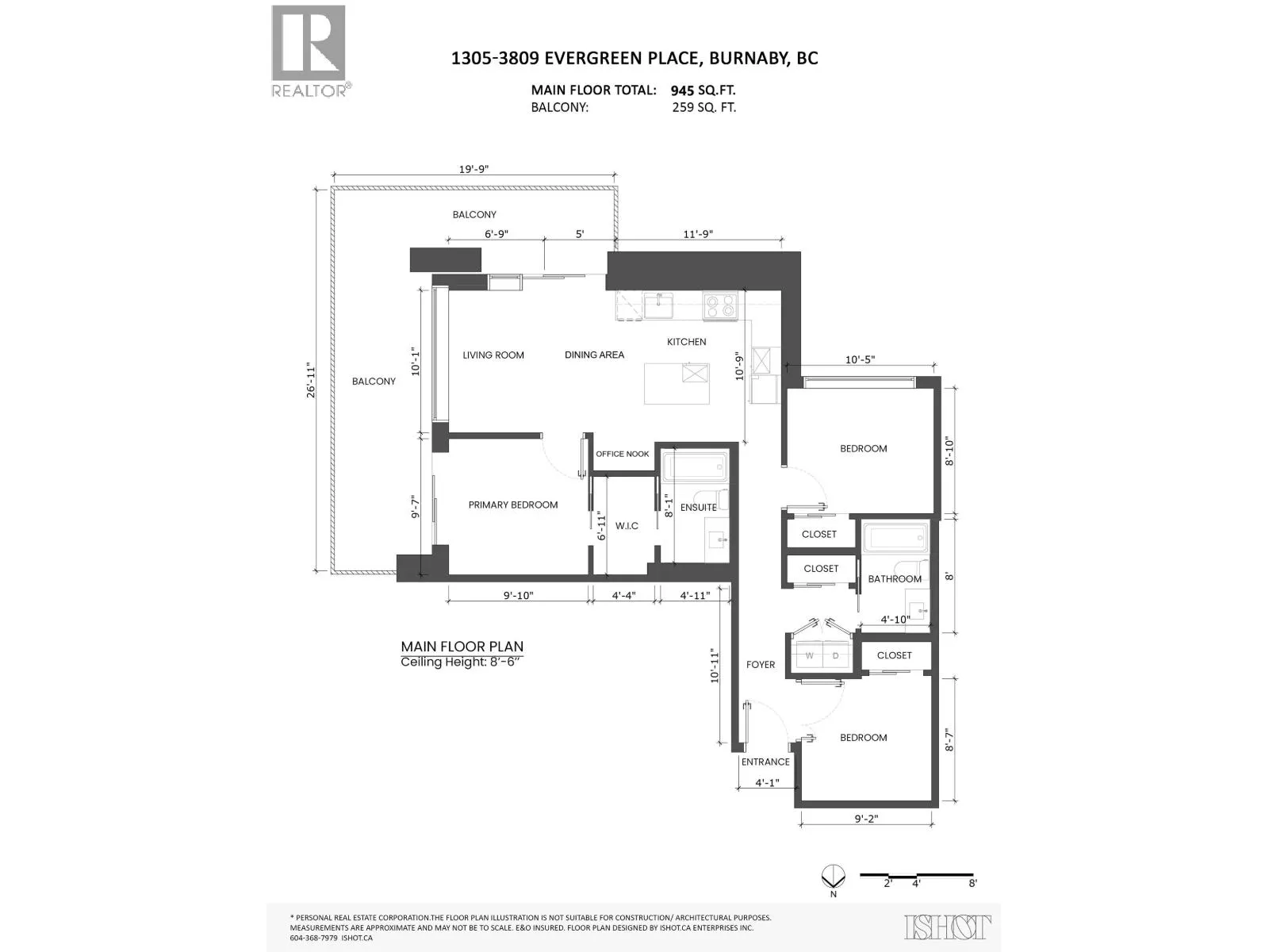 1305 3809 EVERGREEN PLACE