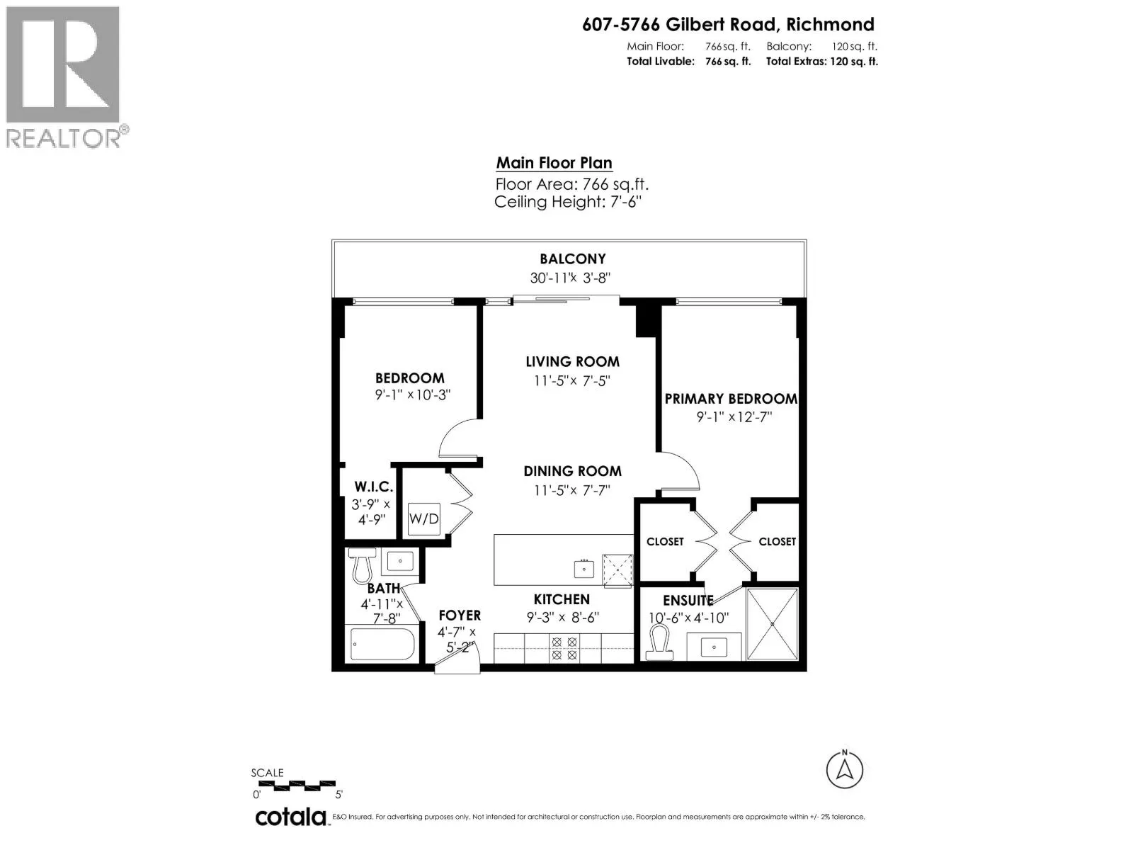 607 5766 GILBERT ROAD